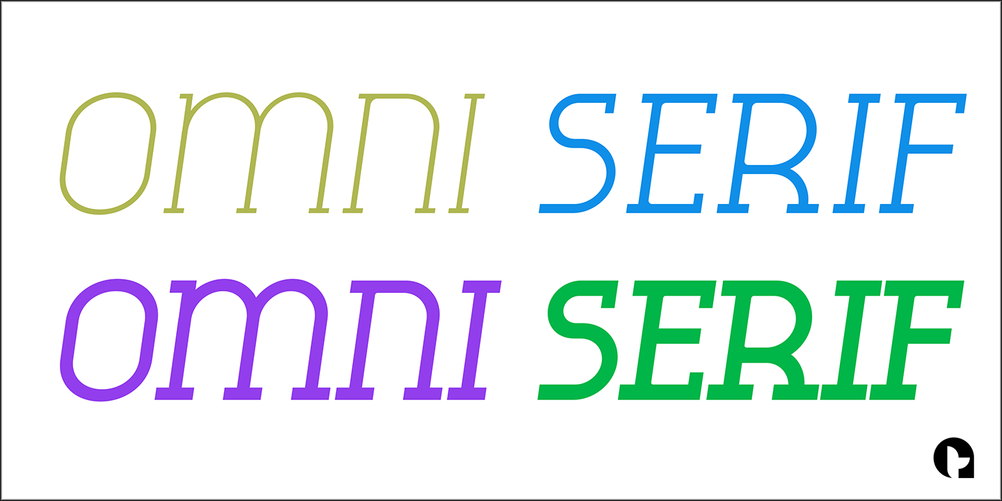 OMNI-serif--Banner-4-weights-slanted-1440