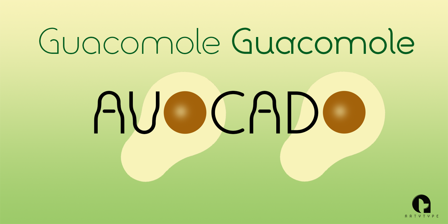 Avocado Sans banner 2b